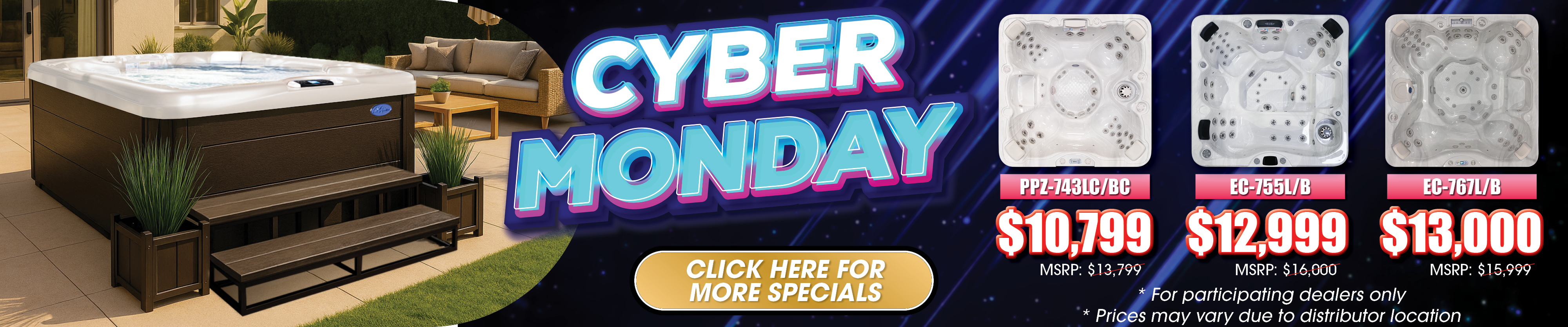 Calspas hot tub being used in a family setting - Vallejo